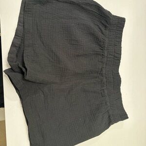 Z Supply black gauze shorts never worn -size small (also have white NWT for sale